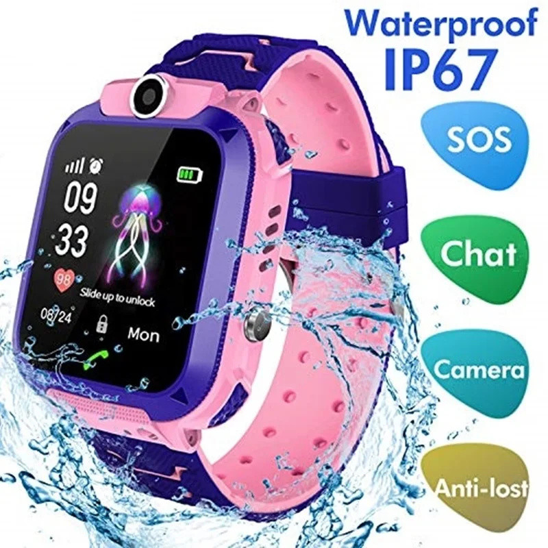 Smartwatch Digital Watches For Kids - 2G 어린이 스마트 시계 SOS 통화