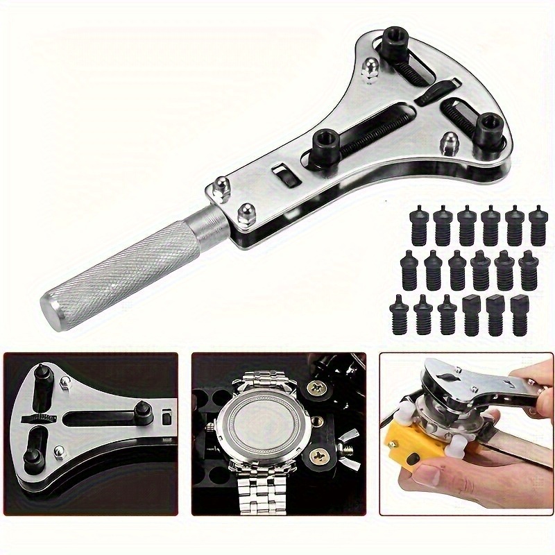 Watchmaker Screwdriver - 1Pc 시계 뒷면 커버 오프너 18비트