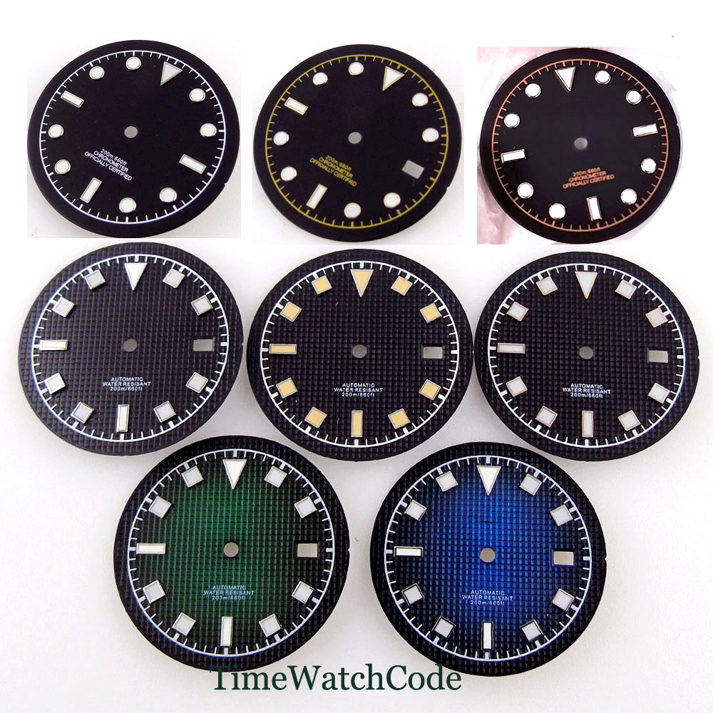 Luminous Dial Face - 33.5mm 시계 다이얼 NH35A ETA2824 2836
