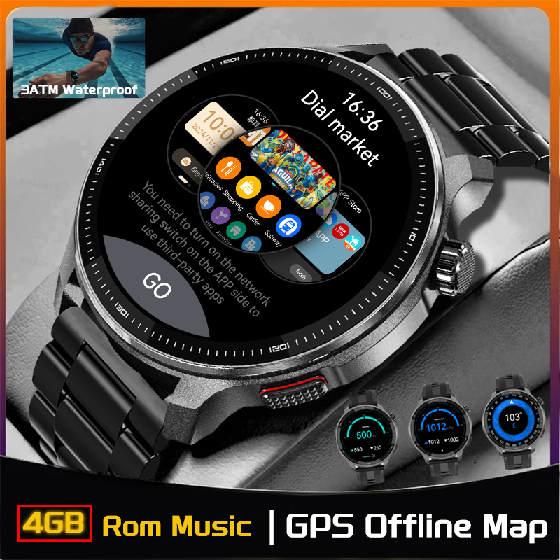 Watch Esim - 새로운 4G 메모리 GPS 오프라인 지도