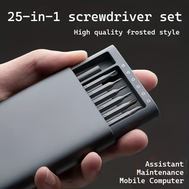 Watchmaker Screwdriver - 25-in-1 자석식 정밀 드라이버 세트 –
