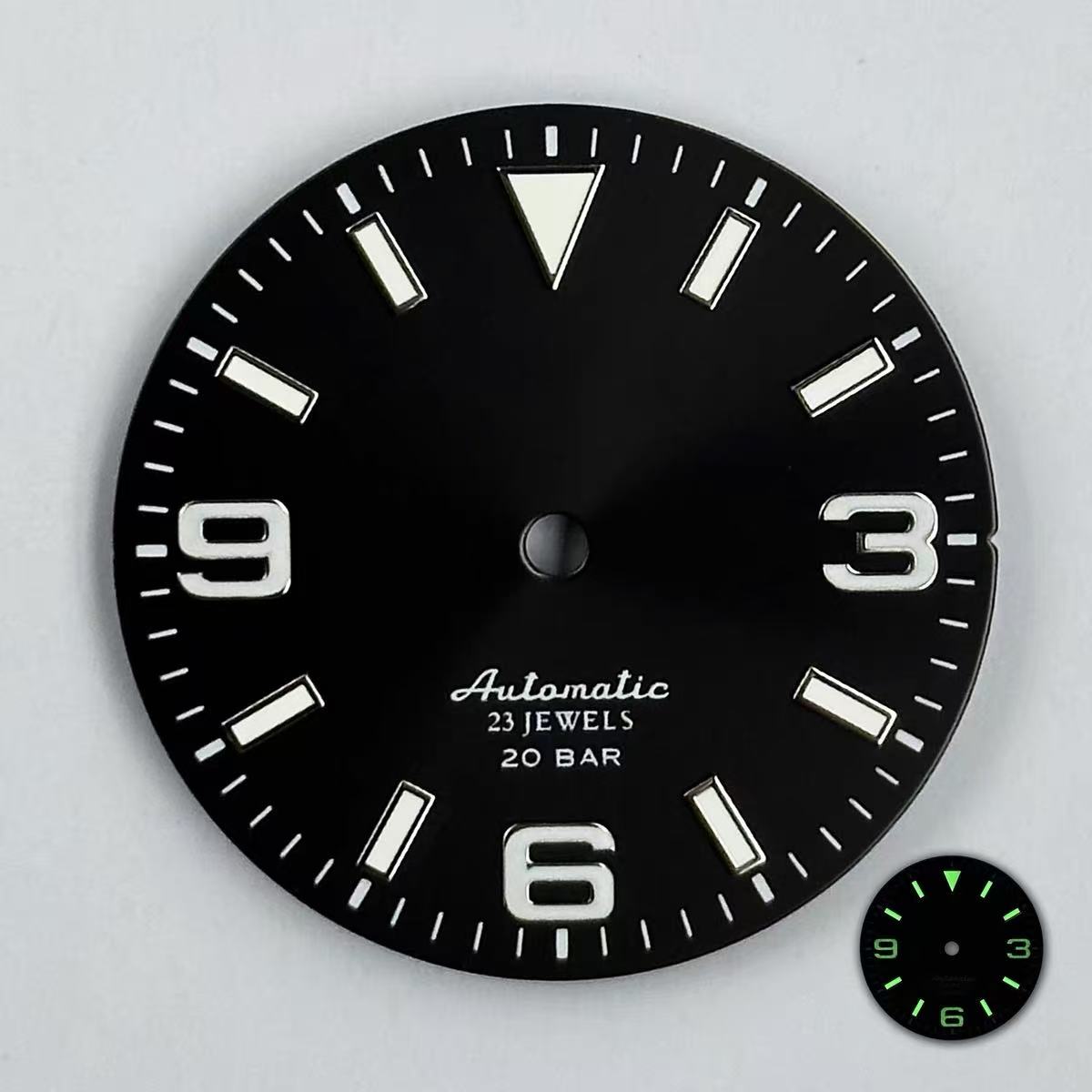 Luminous Dial Face - NH35 다이얼 28.5mm 다이얼 수정 369