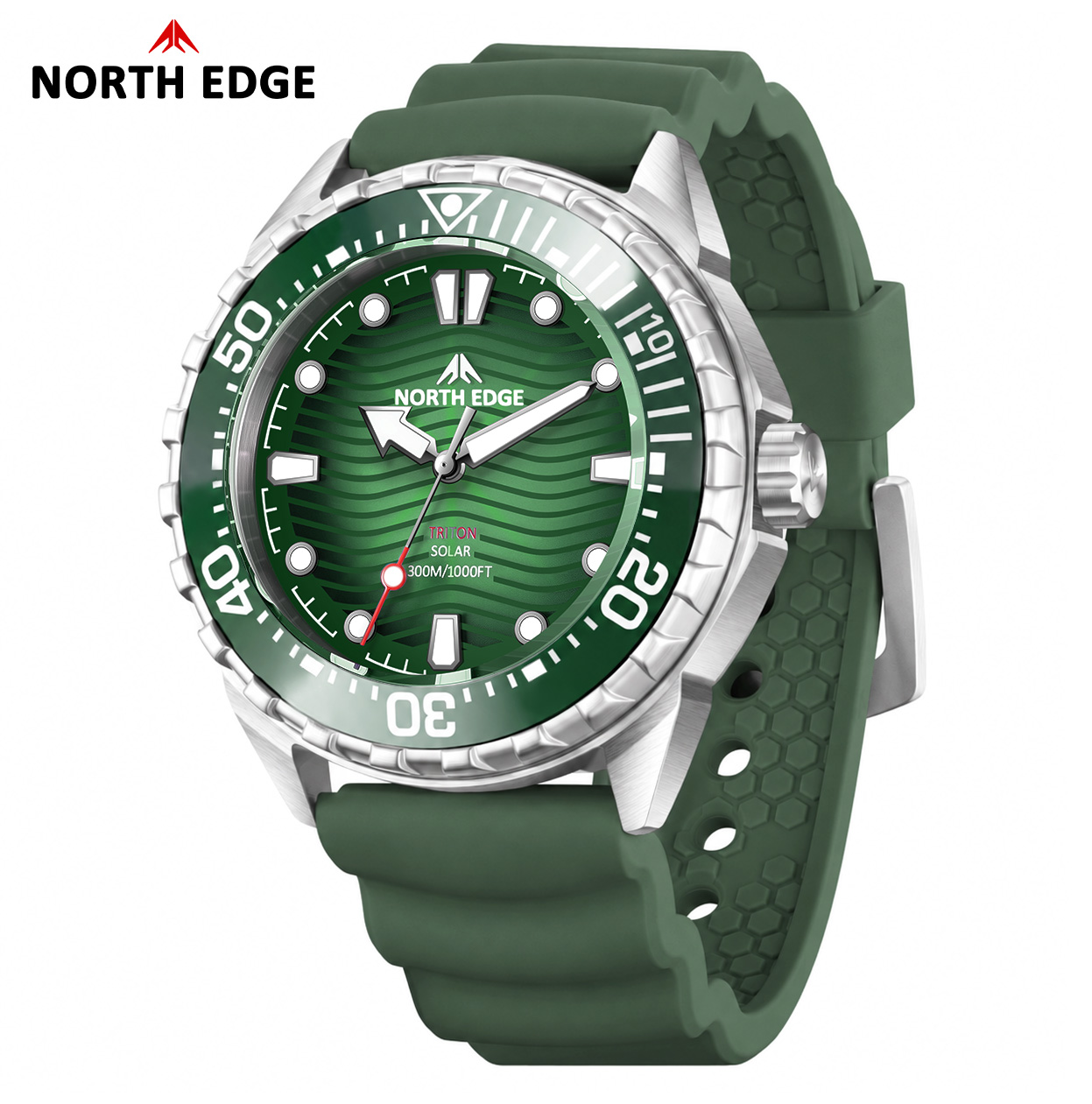 Solar Powered Watch - NORTH EDGE 2026 신형 TRITON 태양광