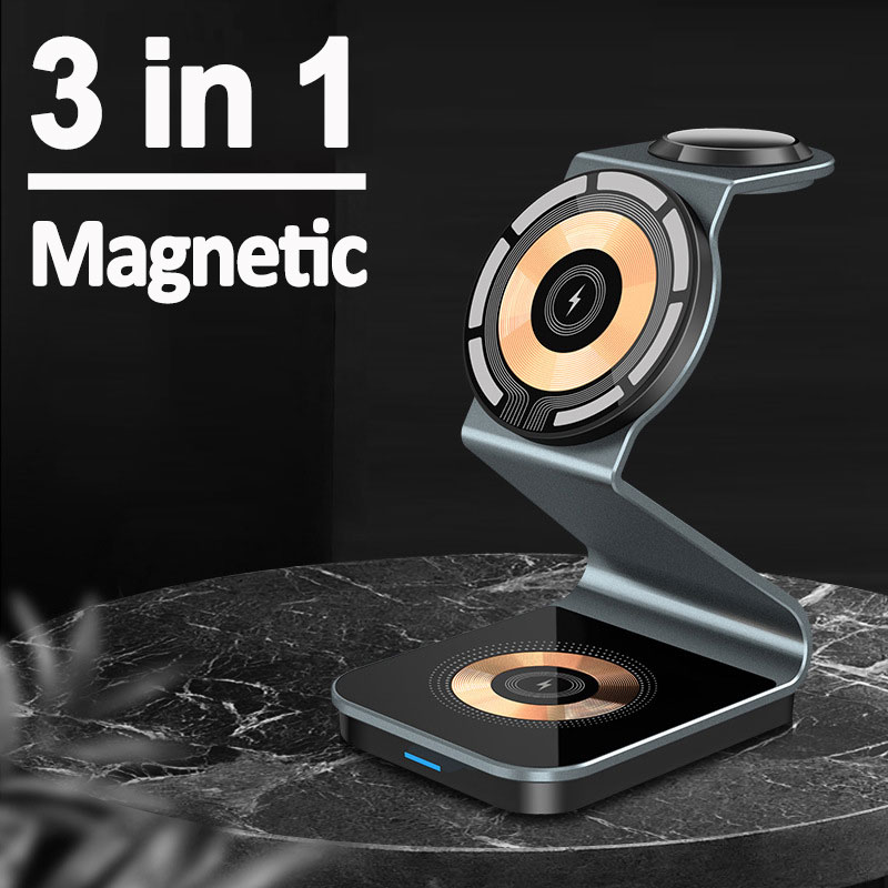Watch 7 Smartwatch Iphone - 3 in 1 투명 자기 무선