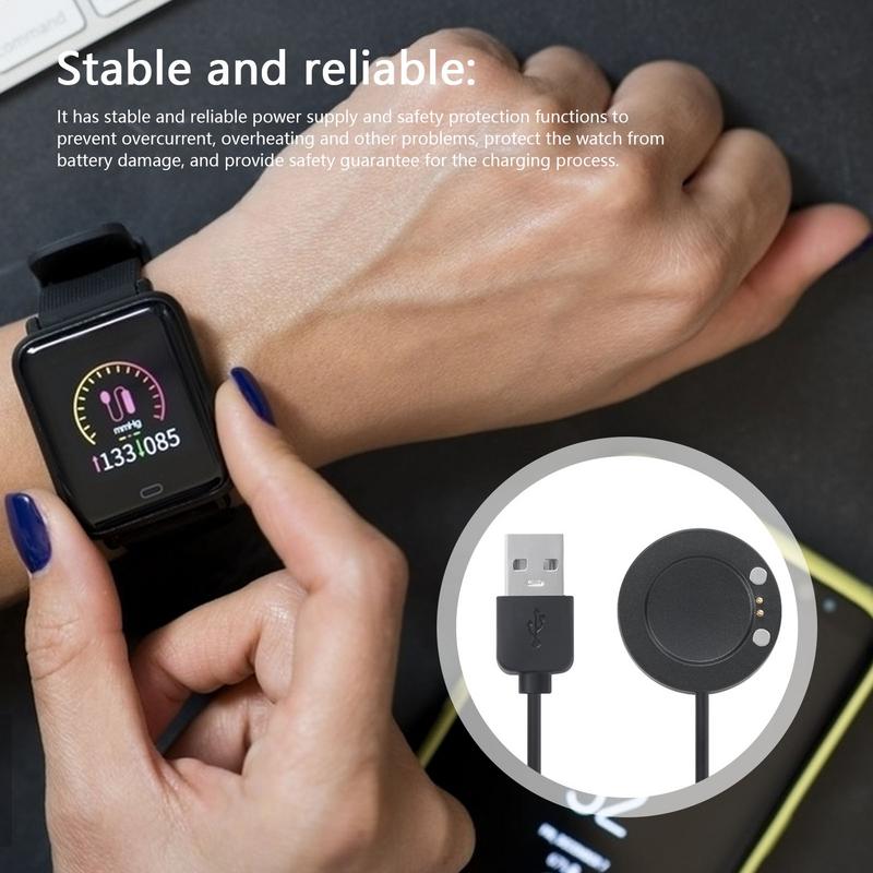 Watch X7 - Smartwatch Dock 충전기 스탠드 어댑터 USB