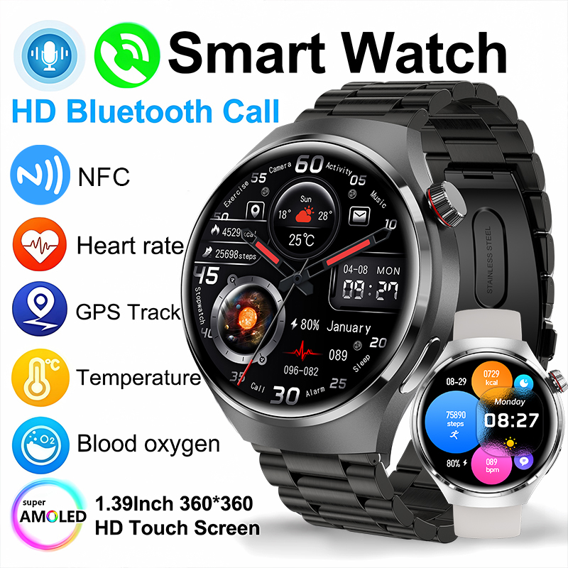 Smartwatch Watches For Women With Gps - 2026 새로운 스마트 시계 심박수 건강