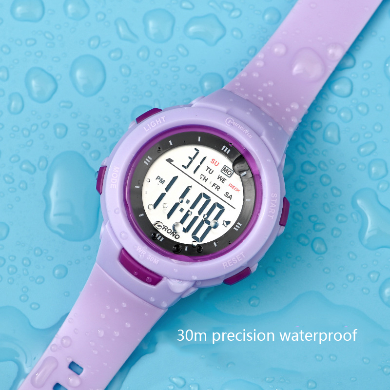 Smartwatch Digital Watches For Kids - UTHAI 어린이 시계 스포츠 패션 빛나는