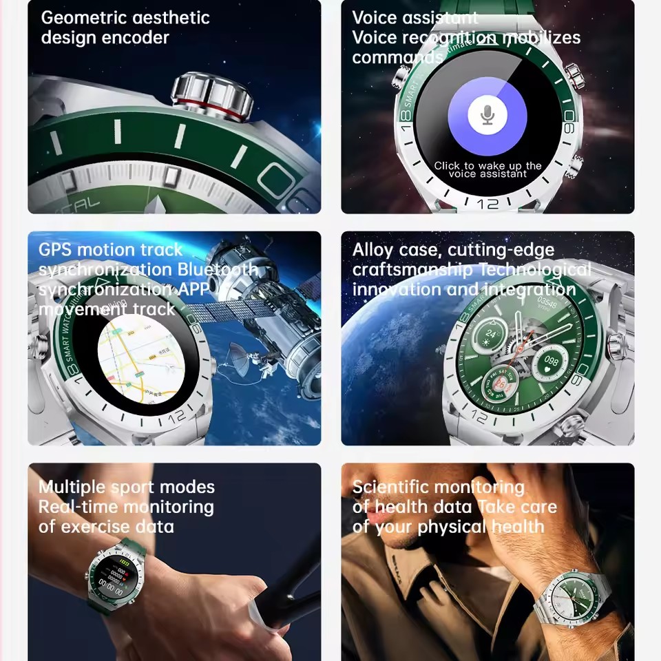 핫세일 스마트워치 여성 남성 선물 1.53인치 HD A - Smartwatch Watches For Women With Gps 리뷰 및 가격