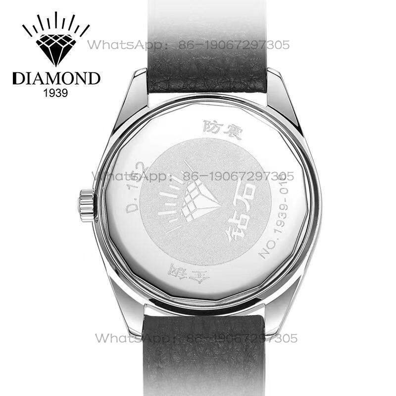 24시간 배송 상하이 다이아몬드 브랜드 레트로 가죽 스 - Leather Watch Strap 리뷰 및 가격