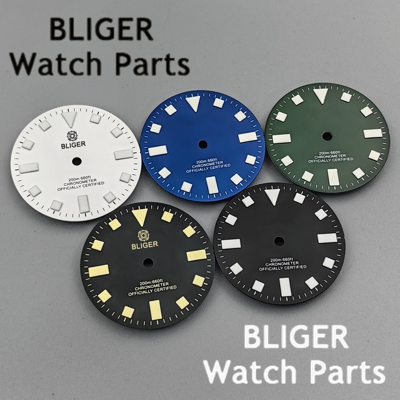 BLIGER 29mm 무광 야광 날짜 없는 블랙 블루  - Luminous Dial Face 리뷰 및 가격