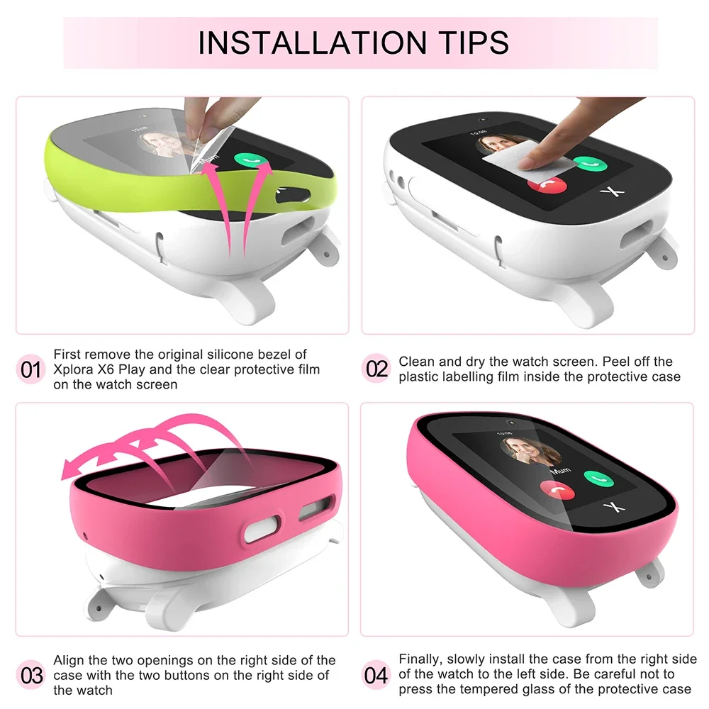Xploar X6 Play Kids 용 케이스 Xplo - Smartwatch Watches Kids 리뷰 및 가격