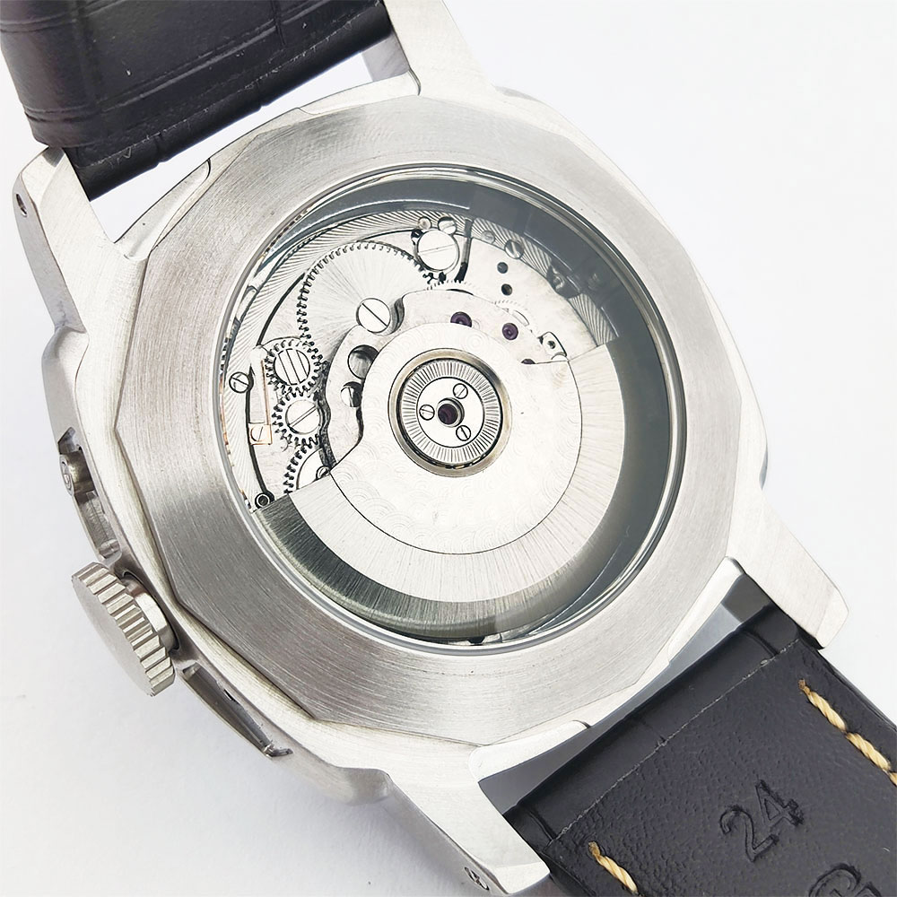 44mm 남성용 시계 Seagull ST2555 무브먼 - Leather Watch Strap 리뷰 및 가격