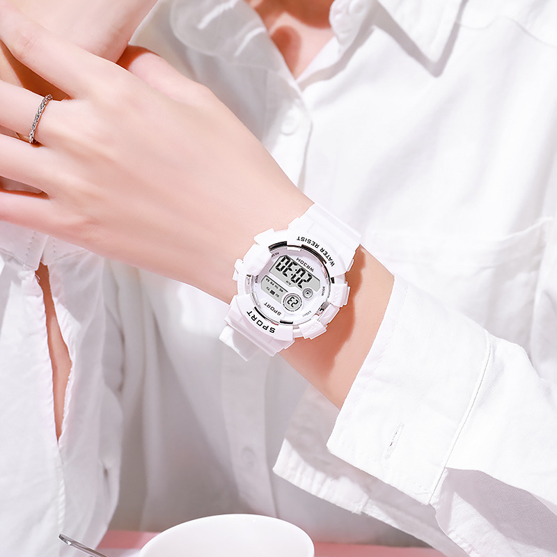 패션 키즈 시계 빛나는 방수 스포츠 디지털 시계 알람  - Smartwatch Watches Kids 리뷰 및 가격