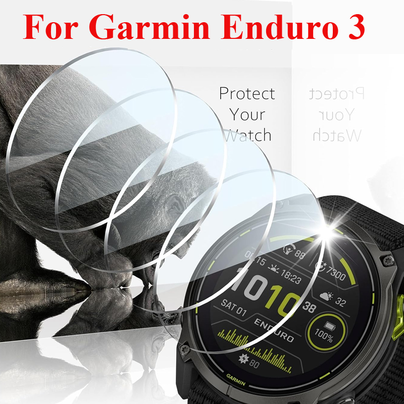 Garmin Enduro 3 용 강화 유리 필름 Sma - Smart Watch Screen Protector 리뷰 및 가격