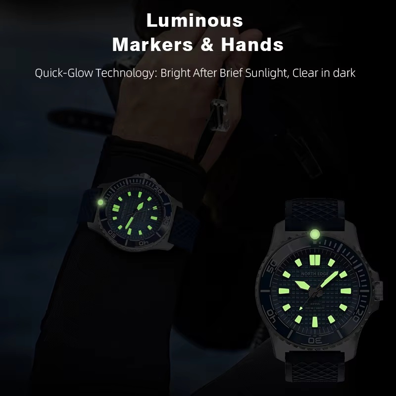NORTH EDGE ABYSS 남성용 태양광 다이빙 쿼 - Solar Powered Watch 리뷰 및 가격