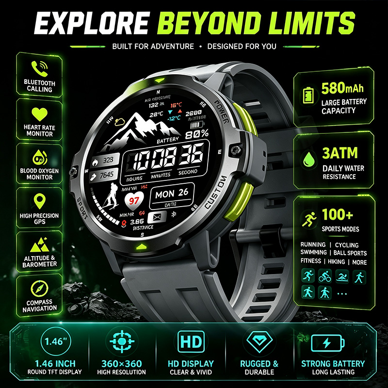 블루투스 스마트워치 나침반 스포츠 모드 정보 언어 지원 - Timex Watches Smartwatch 리뷰 및 가격