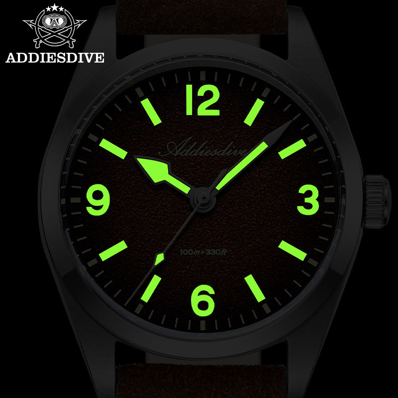 ADDIESDIVE 36MM 200M 방수 사파이어 유 - Leather Watch Strap 리뷰 및 가격