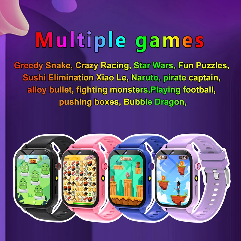 어린이 게임 스마트 시계 손전등 방수 HD 카메라 수면 - Smartwatch Digital Watches For Kids 리뷰 및 가격