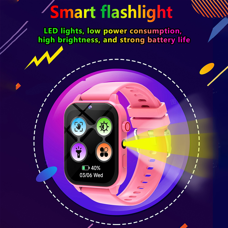 어린이 게임 스마트 시계 손전등 방수 HD 카메라 수면 - Smartwatch Digital Watches For Kids 리뷰 및 가격