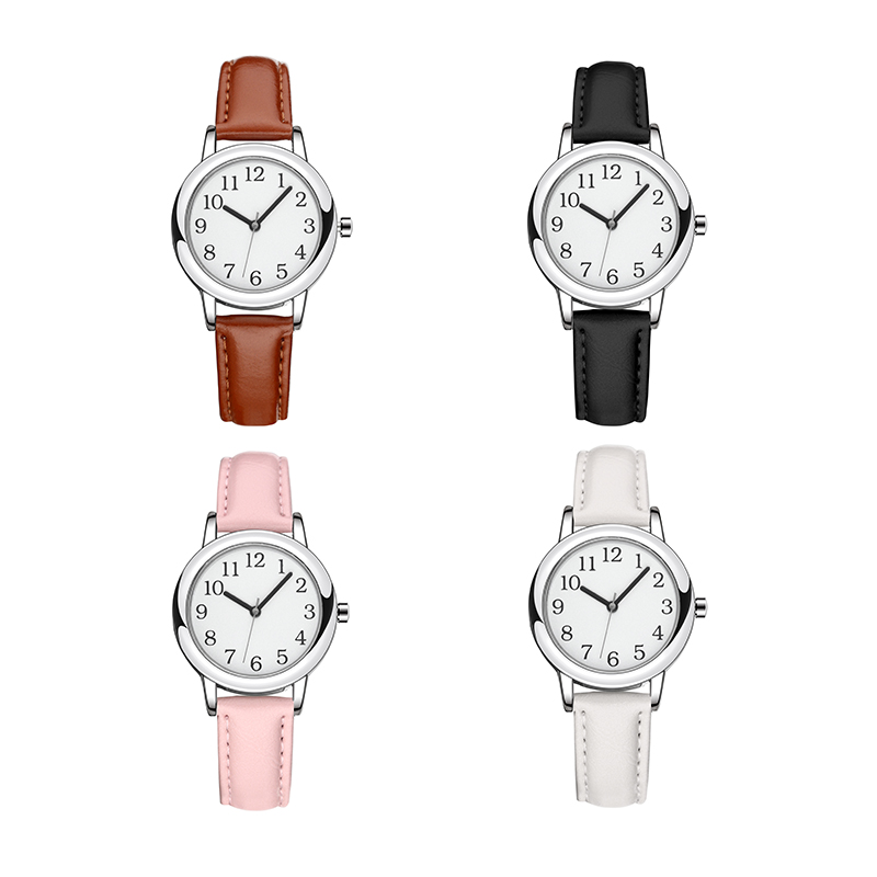 화이트 스트랩 슬림 맞춤 여성 시계 개인화 인쇄 맞춤  - Leather Watch Strap 리뷰 및 가격