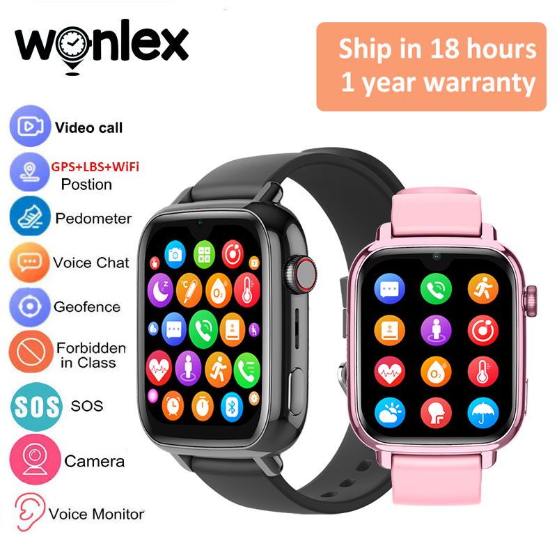 Wonlex KT34 어린이용 스마트 시계 4G WiF - Smartwatch Digital Watches For Kids 리뷰 및 가격