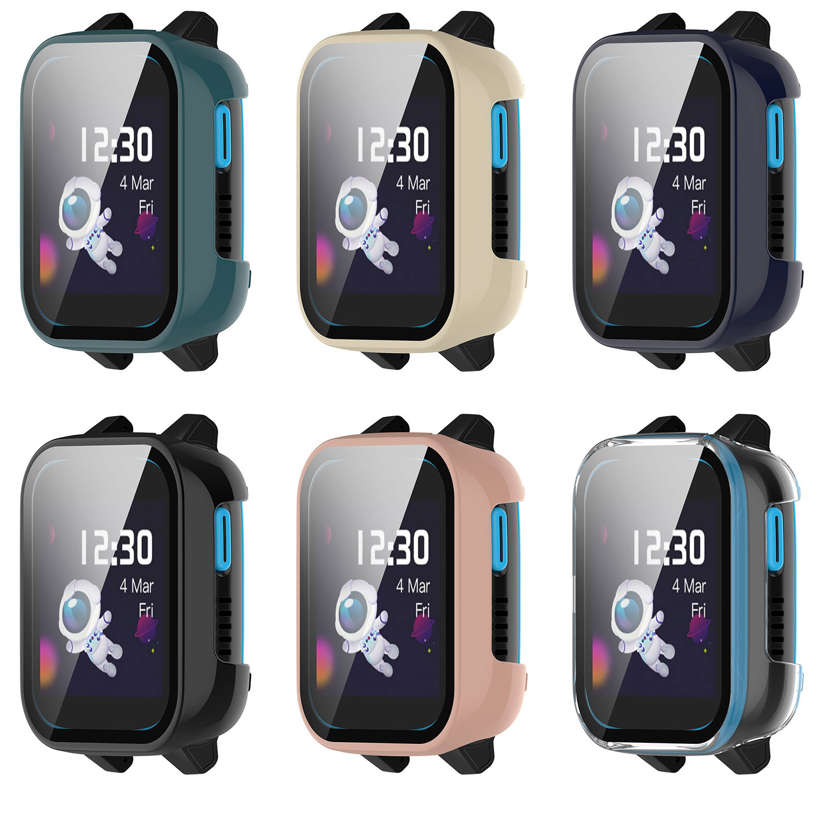 하드 엣지 쉘 유리 스크린 보호대 필름 케이스, Xpl - Smartwatch Watches Kids 리뷰 및 가격