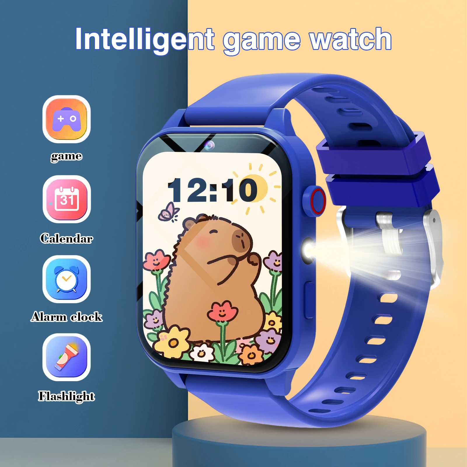 어린이용 스마트 시계 18개 게임 카메라 방수 손전등  - Smartwatch Digital Watches For Kids 리뷰 및 가격
