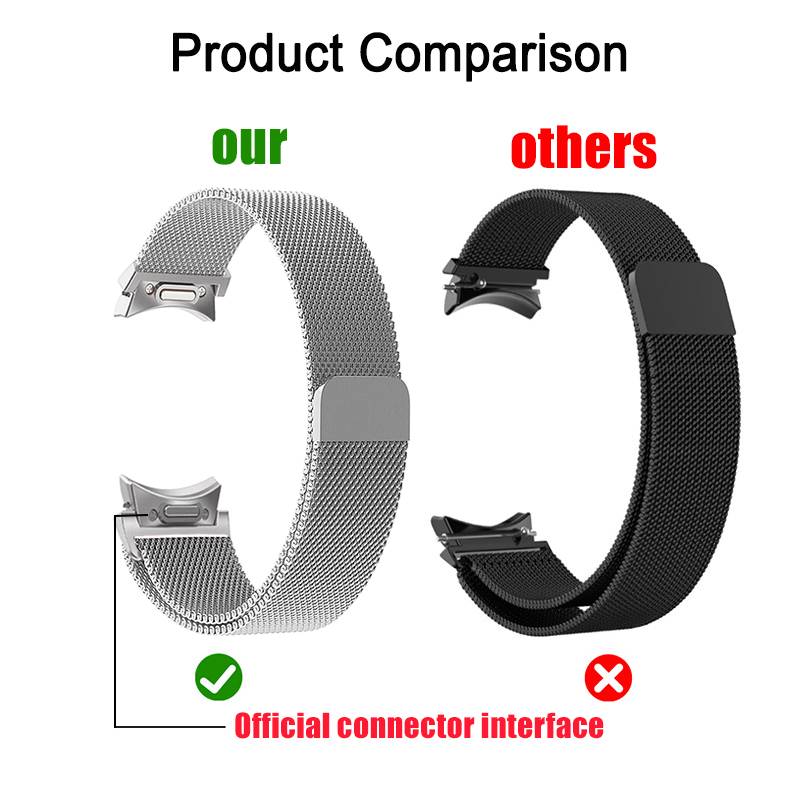 삼성 갤럭시 워치용 밀라노 루프 스트랩 메탈 팔찌, 갤 - Smartwatch Samsung Watches For Men 리뷰 및 가격
