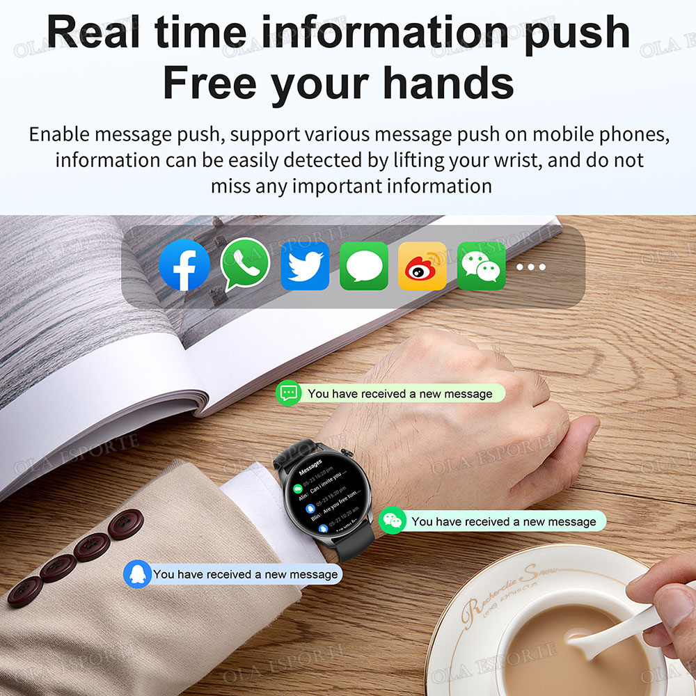 남녀공용 새로운 스마트워치 BT 통화 메시지 알림 건강 - Smartwatch Nothing Watches 리뷰 및 가격