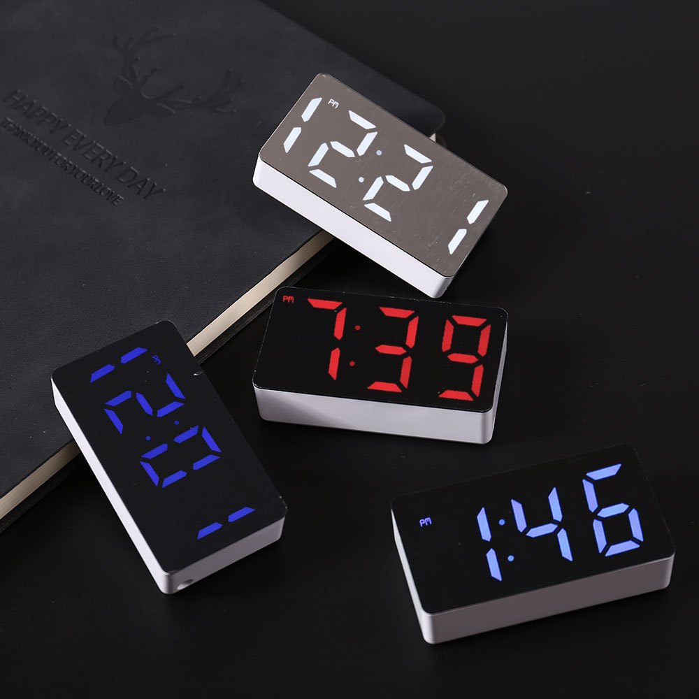 LED 전자 시계 거울 알람 시계 홈 가구 스마트 작은 - Smartwatch Nothing Watches 리뷰 및 가격
