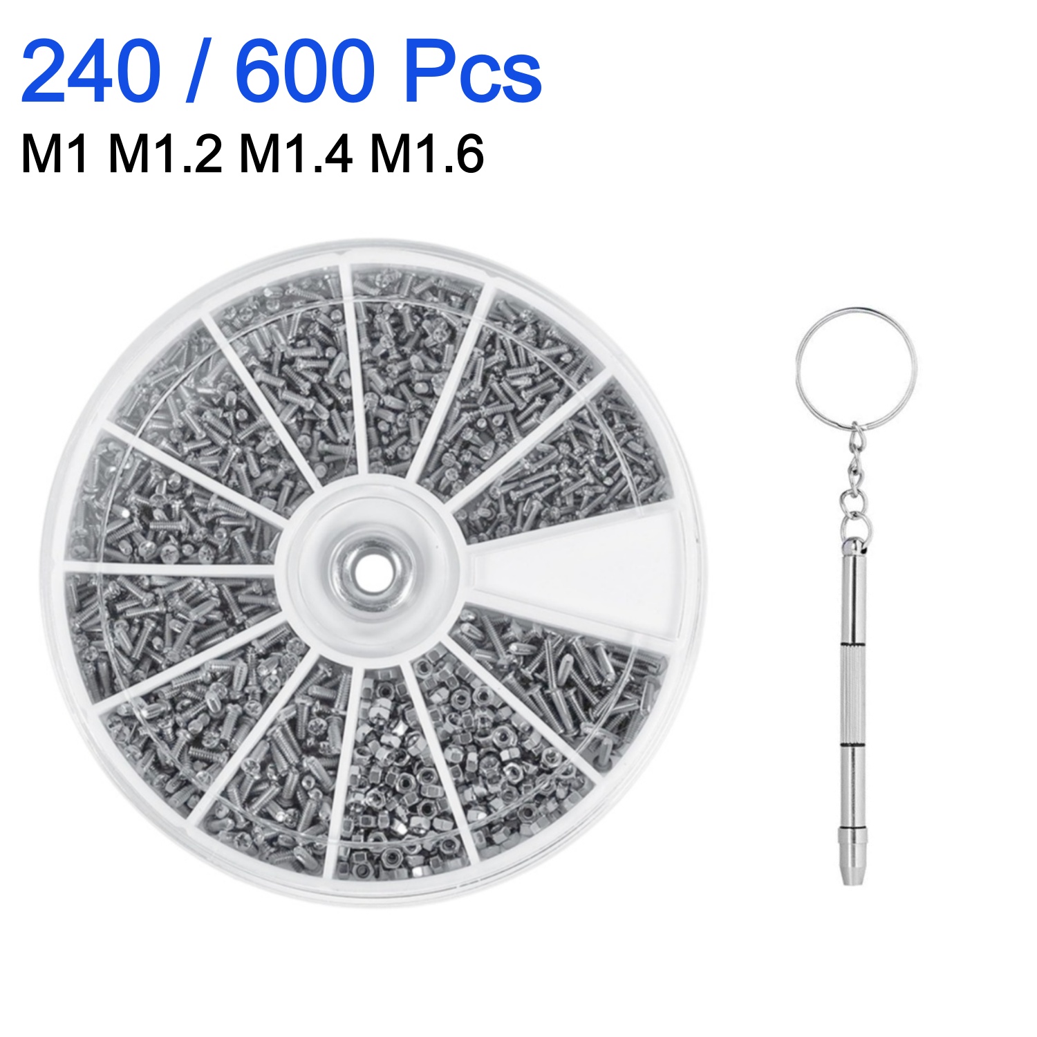 240/600Pcs 소형 나사 너트 드라이버 세트, 안 - Watchmaker Screwdriver 리뷰 및 가격
