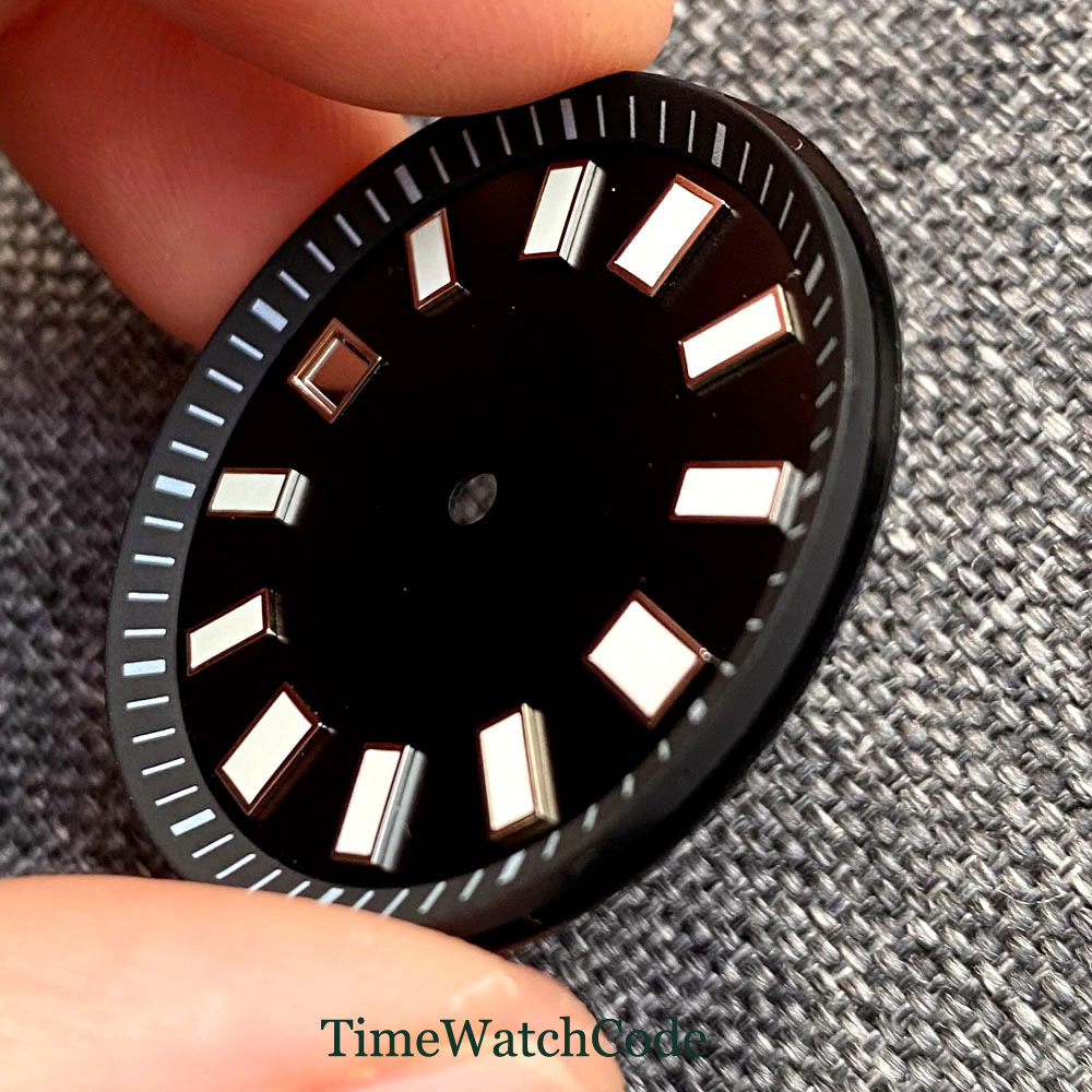 33.4mm 시계 다이얼, NH35A 오토매틱 무브먼트 - Luminous Dial Face 리뷰 및 가격