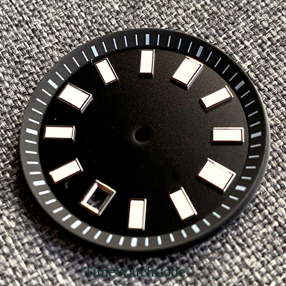33.4mm 시계 다이얼, NH35A 오토매틱 무브먼트 - Luminous Dial Face 리뷰 및 가격