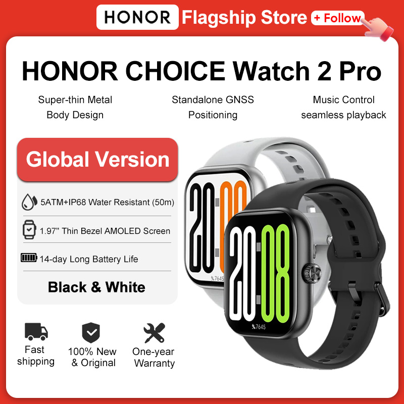 글로벌 버전 HONOR CHOICE Watch 2 Pr - Watch Esim 리뷰 및 가격