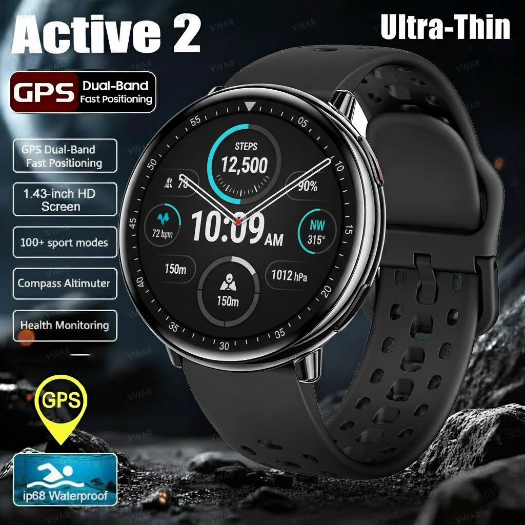 2025년 신형 액티브 2 스마트워치 내장 GPS 여성 - Smartwatch Samsung Watches For Men 리뷰 및 가격